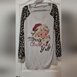 Simply Southern Merry Christmas Y'all Top